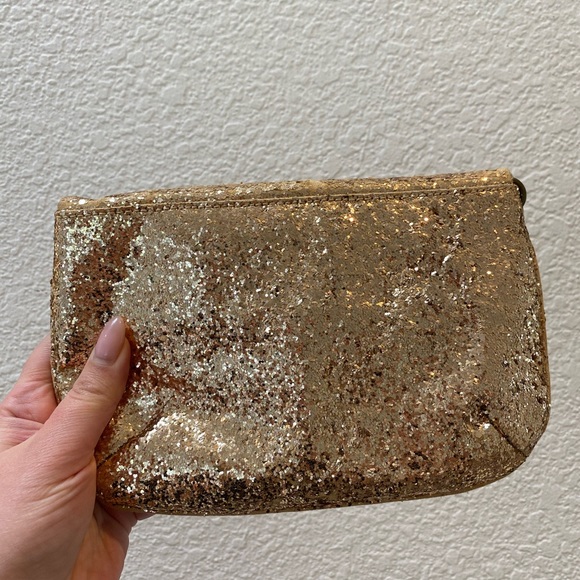 J. Crew Gold Sequin Clutch - Picture 3 of 6
